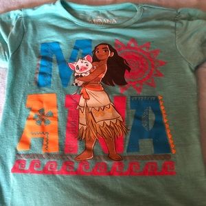Moana tshirt 4t girls
